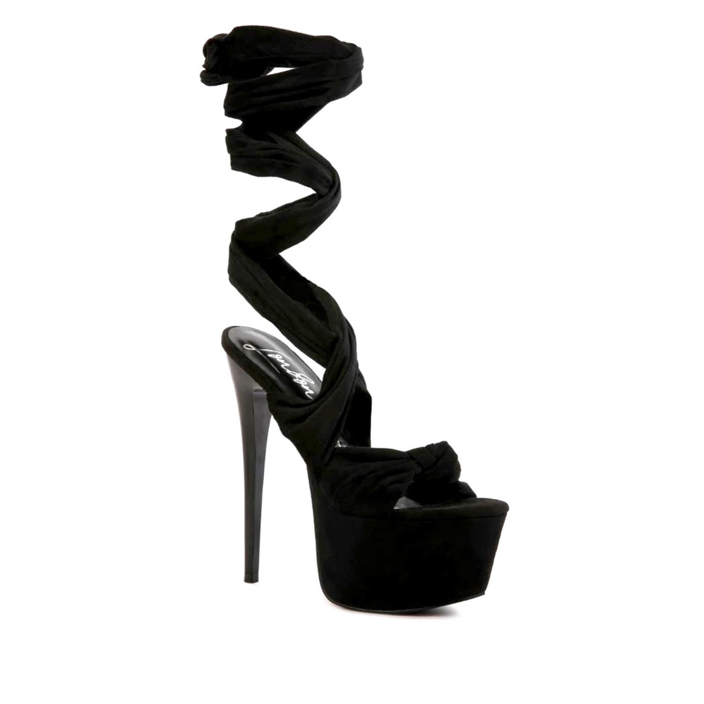TIE UP HIGH HEEL (NEW)